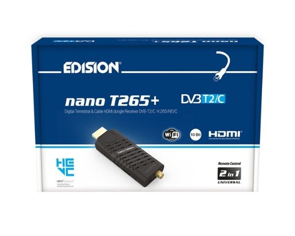 EDISION Nano T265 DVB-T2 αποκωδικοποιητής
