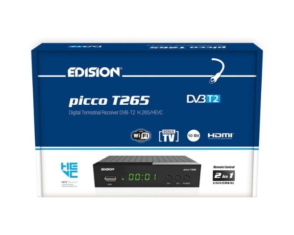 EDISION Picco T265 DVB-T2 αποκωδικοποιητής